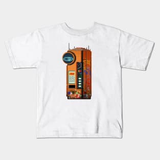 Cyperpunk eye machine Kids T-Shirt